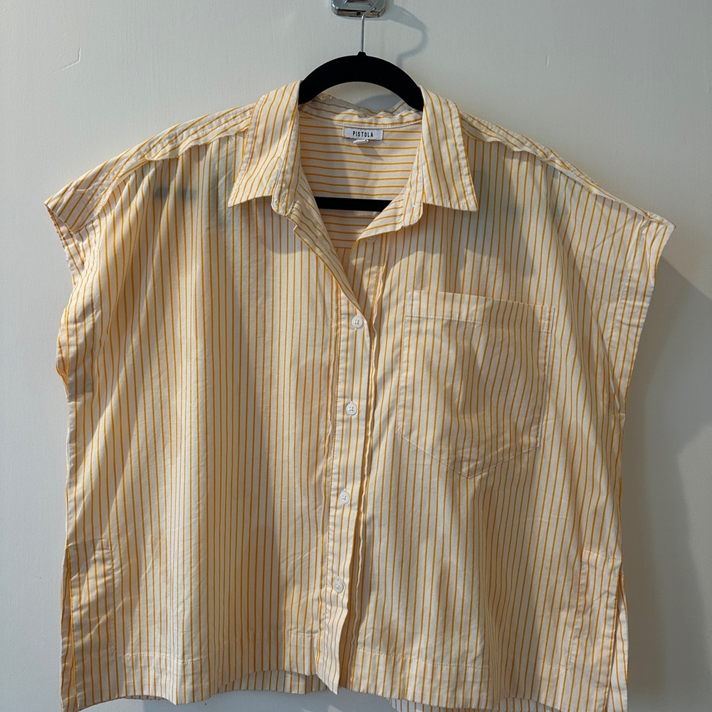 Pistola Striped Button-Up Shirt